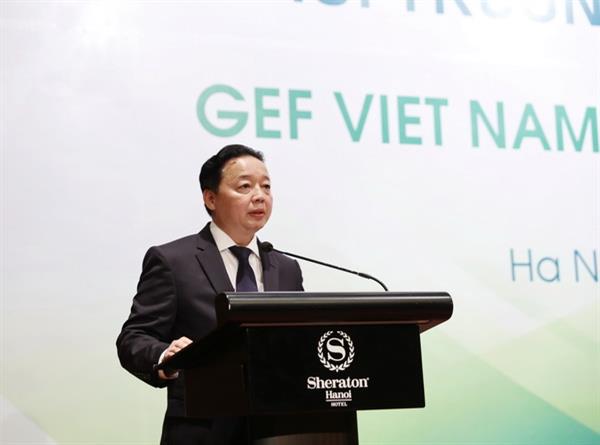 Bài phát biểu của Bộ trưởng Trần Hồng Hà  tại Đối thoại quốc gia về Quỹ Môi trường toàn cầu Chu kỳ 7